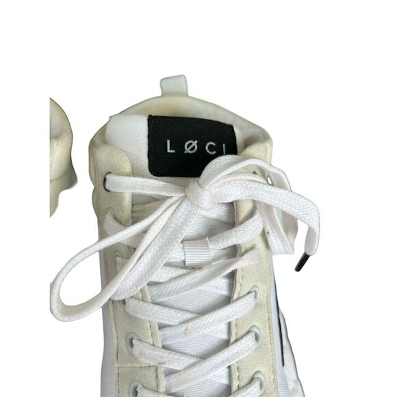 LOCI White & Black Athletic 👟 Love them but they’re just a smidge too small😭 - Picture 8 of 13